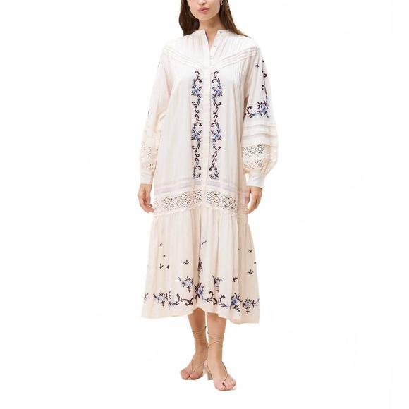 CLEOBELLA Dresses & Skirts - NEW CLEOBELLA heidi midi dress in ivory multi